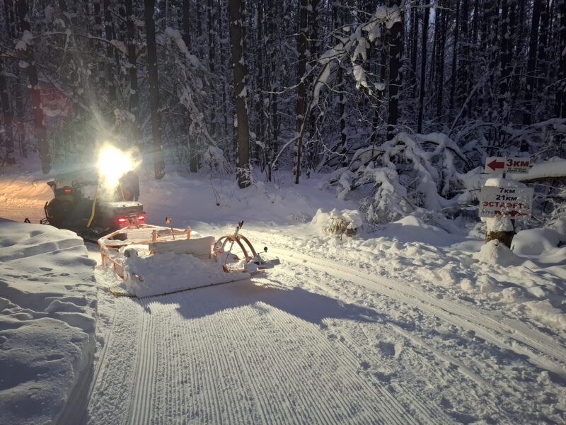 Трасса лыжероллерная Дмитров ЦЗВС, состояние на 17 января 2026 по отзыву, фото 11. 